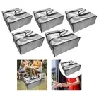 Pizza Delivery Bag Insulated Carrier for Deliveries Cookouts Food Warmer Bag