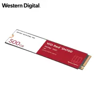 在飛比找Yahoo奇摩購物中心優惠-WD 紅標 SN700 500GB NVMe PCIe NA