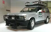 1:24 Range Rover Experience safari P38 V8 4.0 4.6 Silver Bburago Diecast Model