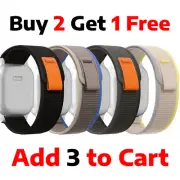 Trail Loop Nylon Sport Strap for Apple Watch Band Ultra 1&2 Series 10 9 8 7 SE 6