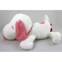 在飛比找蝦皮購物優惠-卡漫城 - Snoopy 趴姿 玩偶 38cm 長毛 粉 ㊣