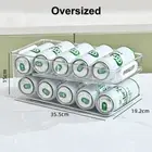 Stackable Beverage Can Dispenser Rack Storage Can Organizer Holder Refrigerator