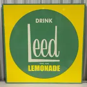 LEED LEMONADE METAL SIGN SOFT DRINK