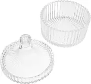 Generic Candle Container Glass Jar Candle Jar for Candy Ghost Candy Dish Body Powder Dish Glass Transparent