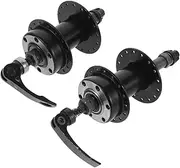 BCOATH Pack Wheel Hub Hole Quick Release Hub Front Rear for Mountain Road Bikes Disc Brake Compatible