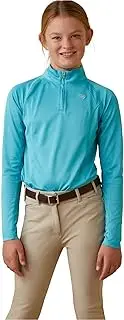 [ARIAT] Boys' Sunstopper 2.0 1/4 Zip Baselayer