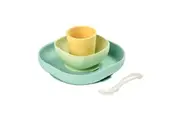 Beaba Silicone Suction Meal Set- Yellow