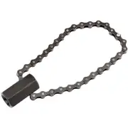 Draper Chain Oil Filter Wrench 1/2"D or 24mm 130mm Capacity 77592