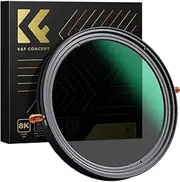 77mm 2-in-1 Variable Adjustable ND Filter Neutral Density Fader 5-Stop ND2-ND32 and CPL Circular Polarizing Filter Ultra-Thin with Cleaning Cloth for Camera Lens Multicolor12 77mm