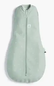 ergoPouch 0.2 tog Baby Sleep Sack 3-6 Months - Cocoon Swaddle Bag Sage Green NEW