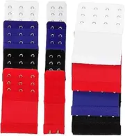 [AOKWAWALIY] Bra Extender 4 Hook Women Bra Strap Extender 2 Hook Plus Size Bra Band Extender Hooks