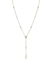 Bloomingdale's Fine Collection Rosary Lariat Necklace in 14K Yellow Gold
