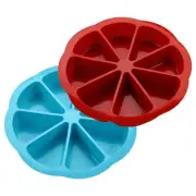 Silicone Cake Molds Non-Stick Mould for Cake Making 8-Cavity Triangle Scone Pan
