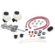 Wilwood 260-14241-P, Kit Polished Aluminum Tandem M/C Remote Mnt 7/8In Bore