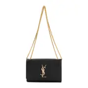 [Saint Laurent] Saint Laurent-Black Kate Small Chain Bag-Donna OS OS