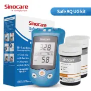 2-in-1 Health Tracker: Uric Acid and Blood Glucose Monitor 50+50 Test Strips