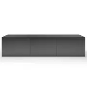 1.8m High Gloss Black Suprilla TV Unit