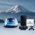 Solar & USB Charging Car Air Freshener Fragrance Diffuser Smart Ambience Light