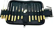 Jiangshi Computer 18pcs Multifunctional Dimple Kaba Lock Pick Tools,Professional Lock Pick Set
