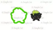 Cauldron Halloween Cookie Cutter