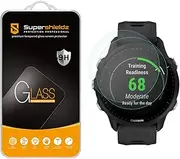 Supershieldz (2 Pack) Designed for Garmin Forerunner 955/955 Solar Tempered Glass Screen Protector, Anti Scratch, Bubble Free