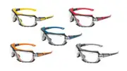 Octane Anti-Fog Motorcycle / Industrial Safety - ANSI Z87.1-2010 - Clear Lenses