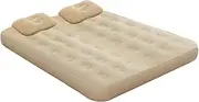 Automatic Inflatable Bed, Air Mattress, Inflate the Built-in Pump of the Guest Bed, Folding Inflatable Floor Sleeping Pad for Living Room