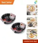 Premium 9-Inch Baking Pans Set for Perfect Cakes - Dishwasher Safe & Oven Safe