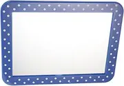 EXQUIMEUBLE Stylish Dot Mirror Magnetic Small Space-Saving for Office School Workshop Toolbox Bathroom