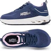 [GOOBON] Womens Wide Toe Box Road Running Shoes Tennis Shoes Fashion Sneakers Athletic Zero Drop Lightweight Footwear