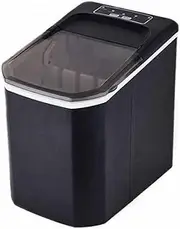 Small Ice Makers Countertop, Household Ice Machine, Mini Nugget Ice Maker Countertop, Self-Cleaning Bullet Ice Cubes Maker, Ice Cube Size is Adjustable,A-Europeanstandard220V