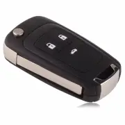 3 Key Button Remote Flip Uncut Shell Case Enclosure for Holden Cruze Trax Barina