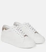 [Jimmy Choo] Jimmy Choo Rome/F leather sneakers AU 4.5 white