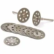 Coated Rotary Tool Diamond Cutting Discs for Dremel Wen etc (10 discs)