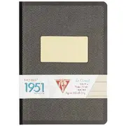 Clairefontaine 1951 A5 Notebook Ruled 192 Page Black
