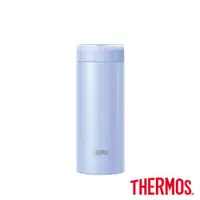 在飛比找ETMall東森購物網優惠-【THERMOS膳魔師】不鏽鋼真空保溫杯350ml粉藍色(J