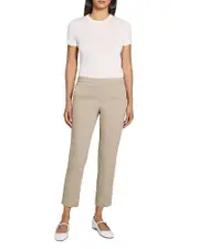 Theory Treeca 'Good Linen' Pull-On Pants