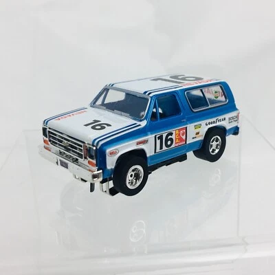 Auto World '77 Chevy K5 Blazer Rally, White #16, X-Traction Chassis, New Loose
