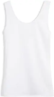 [TomboyX] Compression Tank Medium Support Top Smooth Flatlock Seams Full Coverage Athletic Top (XS-6X)