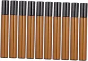 Happyyami 10Pcs Refillable Essential Oils Roller Ball Bottles Durable Containers for Perfume and Liquid Storage Leak Design for Convenient Dispensing