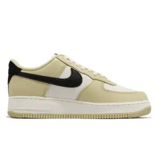 【NIKE 耐吉】休閒鞋 Air Force 1 07 LX 男鞋 奶茶 黑 AF1 皮革 經典(DV7186-700)