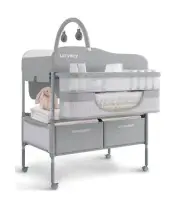 Baby Changing Table, Versatile Folding Changing Table, Waterproof Diaper Chan...