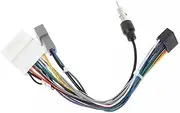 car Radio Wiring Harness Female Wiring Harness Car Radio Adaptor Connector Wire Plug, for Nissan, for X-Trail Micra, for Subaru, for Impreza 2007+