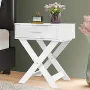 ALFORDSON Bedside Table French Country Nightstand White