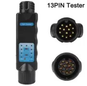 Plug Socket Diagnostic 13 Pin 12V Caravan Trailer Tow Tool Wire Connect Tester