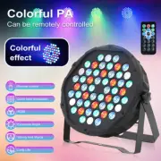 54 LED RGB Stage Lights Stage Wash Lights for Home Party Wedding DJ Show Club