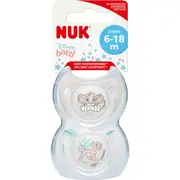 Nuk Lion King Soother 6-18 Months 2 pack