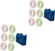 Beatifufu 2sets Eyelash Extension Tapes with Adhesive Easy to Tear Lash Isolation Patches for Salon Use 7pcs*2