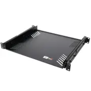 1U Ventilated Sliding Rack Tray Shelf 19" Standard Rack Mount