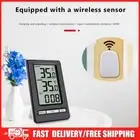 Digital Room Thermometer LCD Large Screen Home Humidity Meter for Indoor Outdoor